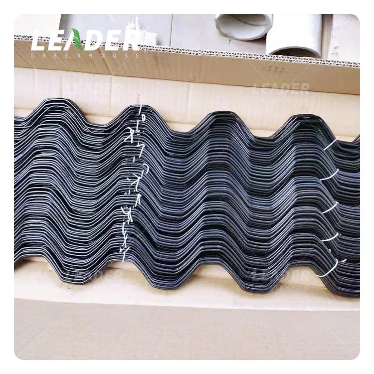 Greenhouse Zigzag Film Lock Plastic Coated Spring Wire