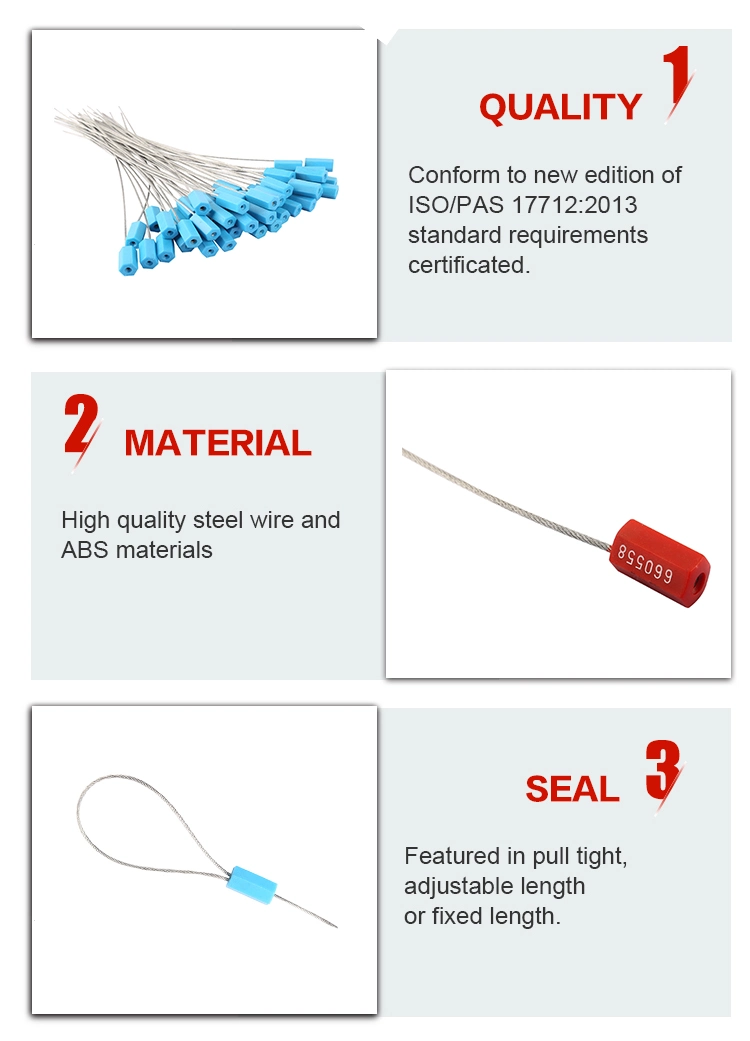 Adjustable Security Container Cable Seal