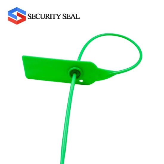 K002 Modell Pull Tight Plastic Seal Strip Sicherheitssiegel Fabrik für laserbedruckte Kunststoffsiegel
